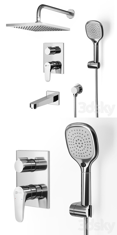 Shower set Lemark Shift